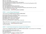 FOP Compliance Checklist